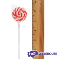Swipple Pops Petite Swirl Ripple Lollipops - Red Cherry: 60-Piece Tub -CANDY WAREHOUSE Sales swipple pops petite swirl ripple lollipops red cherry 60 piece tub candy warehouse 5