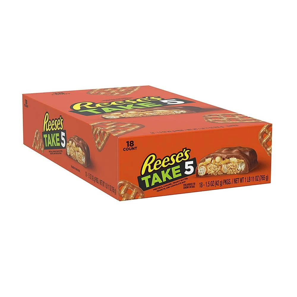 Take5 Candy Bars: 18-Piece Box 2 Take5 Candy Bars: 18-Piece Box - Image 2