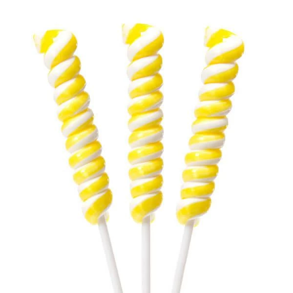 Tesla's Tiny Twist Pops - Lemon: 48-Piece Jar 1 Tesla's Tiny Twist Pops - Lemon: 48-Piece Jar