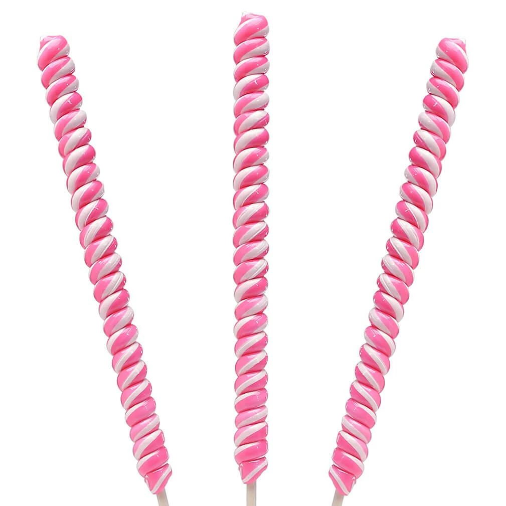 Tesla's Tremendously Tall 3-Ounce Twist Pops - Strawberry: 12-Piece Box 1 Tesla's Tremendously Tall 3-Ounce Twist Pops - Strawberry: 12-Piece Box