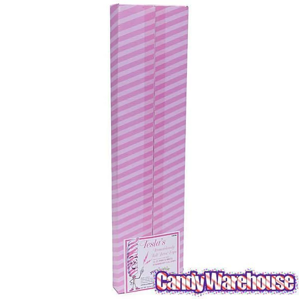 Tesla's Tremendously Tall 3-Ounce Twist Pops - Strawberry: 12-Piece Box 4 Tesla's Tremendously Tall 3-Ounce Twist Pops - Strawberry: 12-Piece Box - Image 4