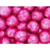 Thompson Pink Foiled Milk Chocolate Balls: 5LB Bag