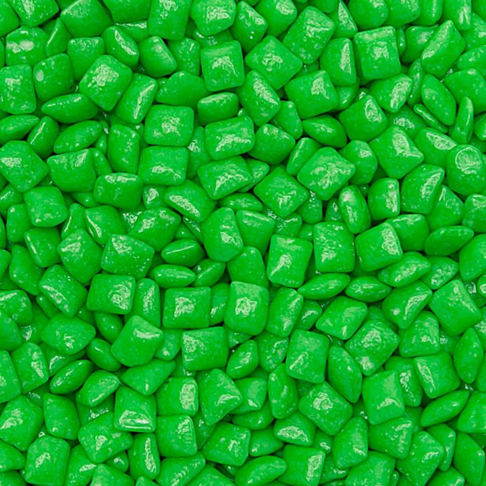 Tiny Chicle Squares Chewing Gum - Green: 1.5LB Jar 1 Tiny Chicle Squares Chewing Gum - Green: 1.5LB Jar