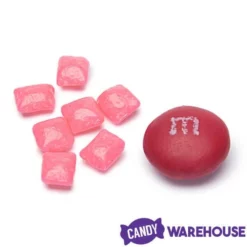 Tiny Chicle Squares Chewing Gum - Pink: 1.5LB Jar -CANDY WAREHOUSE Sales tiny chicle squares chewing gum pink 1 5lb jar candy warehouse 4
