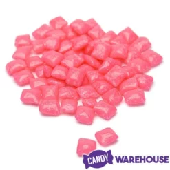 Tiny Chicle Squares Chewing Gum - Pink: 1.5LB Jar -CANDY WAREHOUSE Sales tiny chicle squares chewing gum pink 1 5lb jar candy warehouse 5