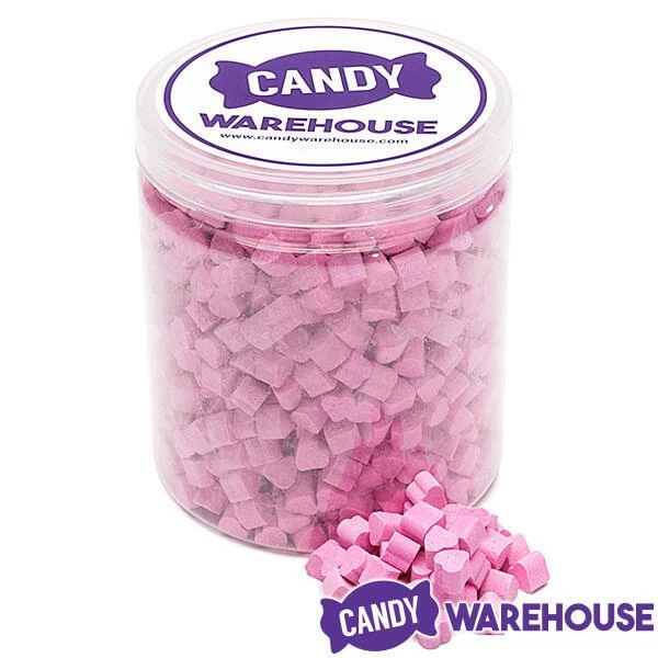 Tiny Sugar Candy Hearts - Pink: 1.5LB Jar 5 Tiny Sugar Candy Hearts - Pink: 1.5LB Jar - Image 5