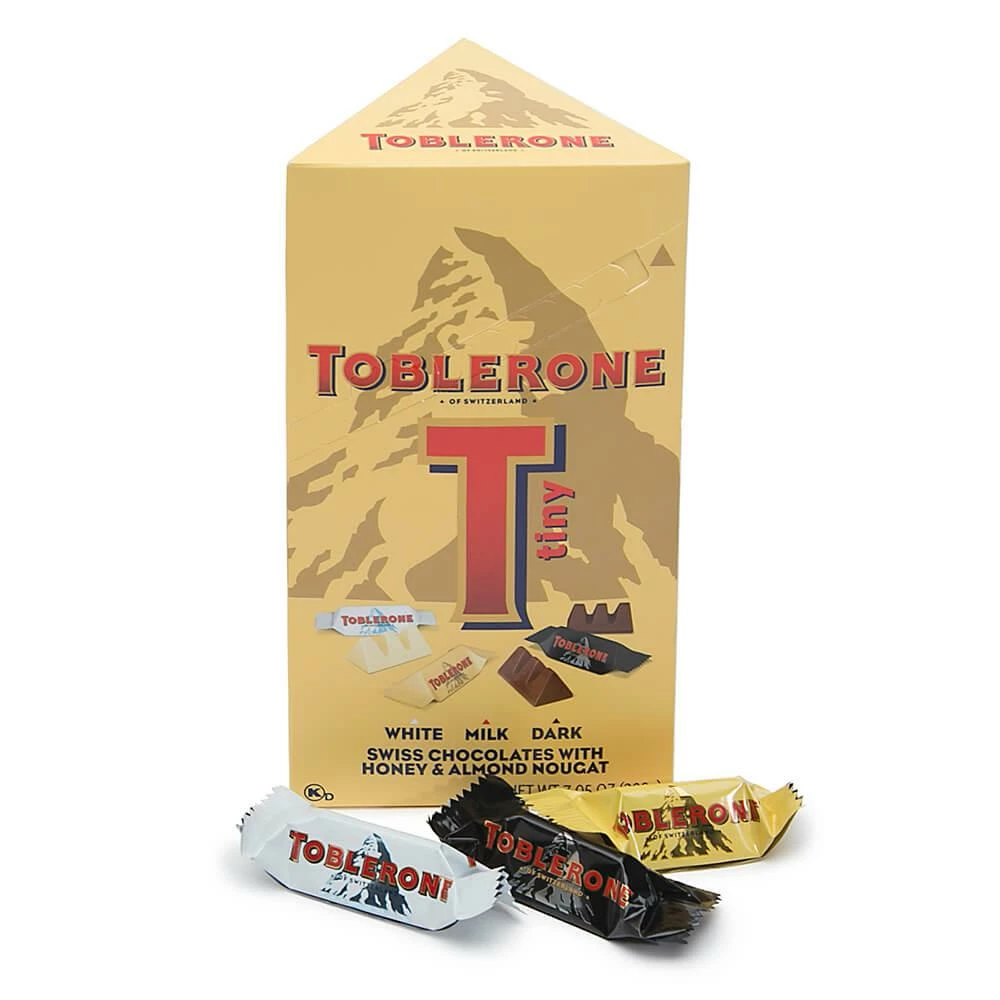 Toblerone Assorted Tiny Chocolates: 7-Ounce Box 1 Toblerone Assorted Tiny Chocolates: 7-Ounce Box