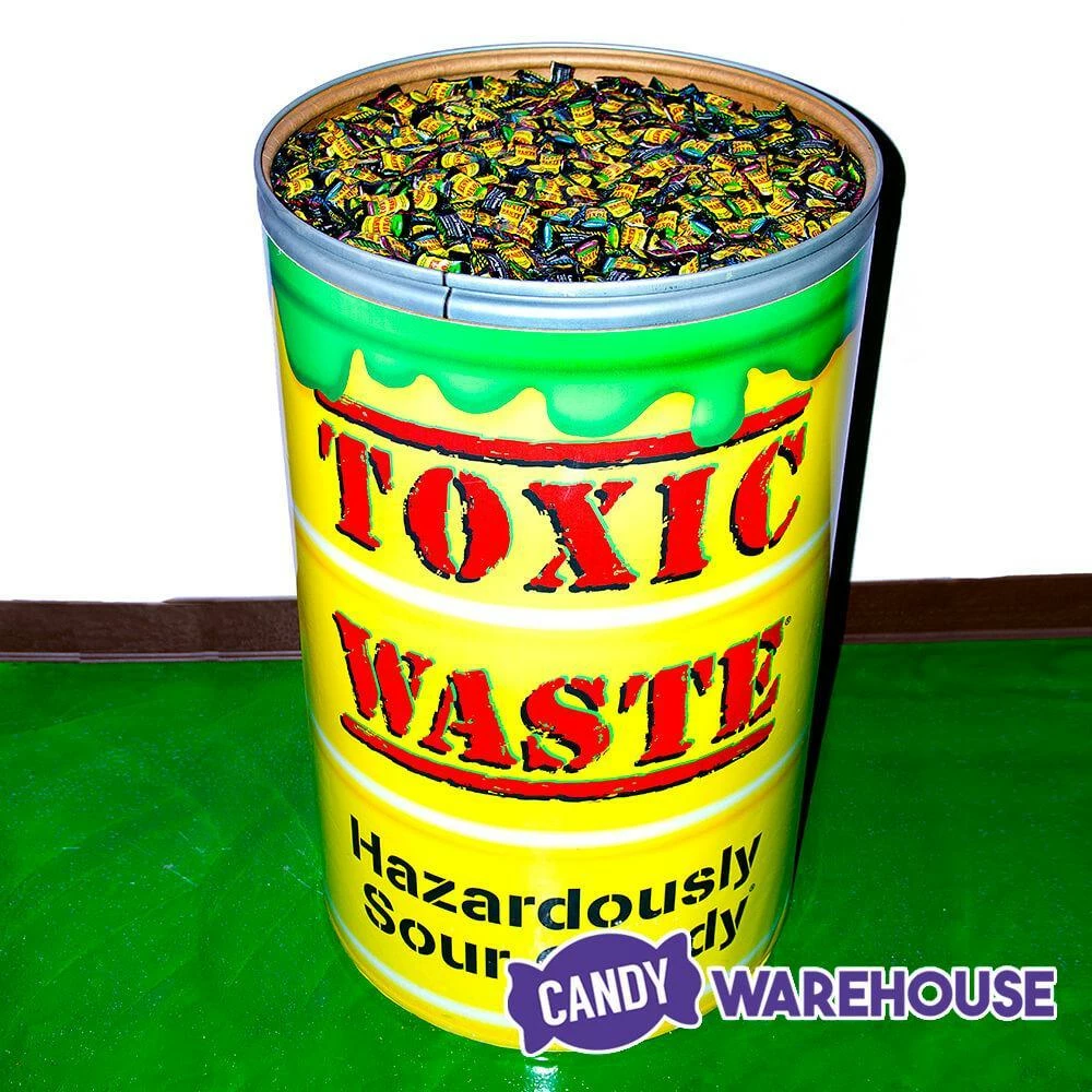 Toxic Waste Sour Candy Packs: 1000-Piece Bag 3 Toxic Waste Sour Candy Packs: 1000-Piece Bag - Image 3