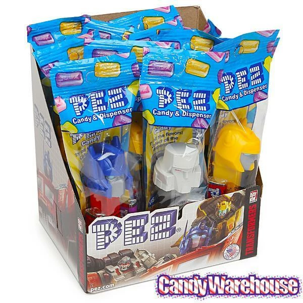Transformers PEZ Candy Packs: 12-Piece Display 2 Transformers PEZ Candy Packs: 12-Piece Display - Image 2