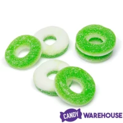 Trolli Apple O's Green Apple Gummy Rings Candy: 3LB Box 8 Trolli Apple O's Green Apple Gummy Rings Candy: 3LB Box -CANDY WAREHOUSE Sales trolli apple o s green apple gummy rings candy 3lb box candy warehouse 3