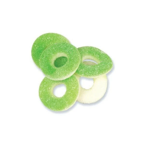 Trolli Apple O's Green Apple Gummy Rings Candy: 3LB Box 4 Trolli Apple O's Green Apple Gummy Rings Candy: 3LB Box - Image 4