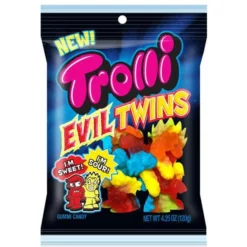 Trolli Evil Twins Sweet And Sour Gummy Candy: 3LB Box