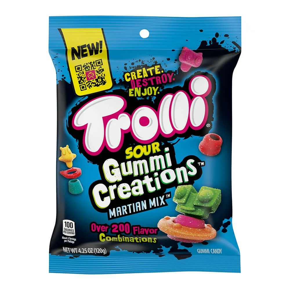 Trolli Gummy Creations Martian Mix: 3LB Box 1 Trolli Gummy Creations Martian Mix: 3LB Box