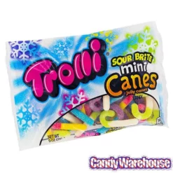 Trolli Sour Brite Mini Canes Jelly Candy Canes: 9-Ounce Bag -CANDY WAREHOUSE Sales trolli sour brite mini canes jelly candy canes 9 ounce bag candy warehouse 6