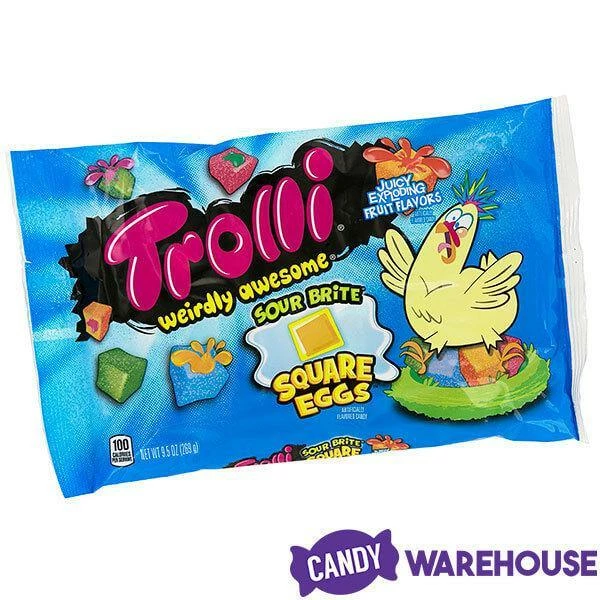 Trolli Sour Brite Square Eggs Gummy Candy: 9.5-Ounce Bag 5 Trolli Sour Brite Square Eggs Gummy Candy: 9.5-Ounce Bag - Image 5