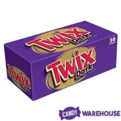 Twix Dark Chocolate Candy Bars: 36-Piece Box 11 Twix Dark Chocolate Candy Bars: 36-Piece Box -CANDY WAREHOUSE Sales twix dark chocolate candy bars 36 piece box candy warehouse 6