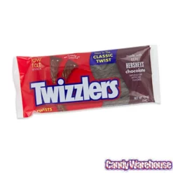 Twizzlers Chocolate Licorice Twists: 12-Ounce Bag -CANDY WAREHOUSE Sales twizzlers chocolate licorice twists 12 ounce bag candy warehouse 3