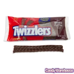 Twizzlers Chocolate Licorice Twists: 12-Ounce Bag -CANDY WAREHOUSE Sales twizzlers chocolate licorice twists 12 ounce bag candy warehouse 4