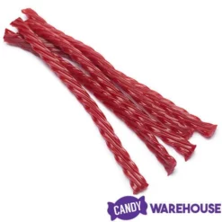 Twizzlers Strawberry Licorice Twists - Unwrapped: 5LB Tub -CANDY WAREHOUSE Sales twizzlers strawberry licorice twists unwrapped 5lb tub candy warehouse 4