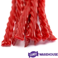 Twizzlers Strawberry Licorice Twists - Unwrapped: 5LB Tub -CANDY WAREHOUSE Sales twizzlers strawberry licorice twists unwrapped 5lb tub candy warehouse 5