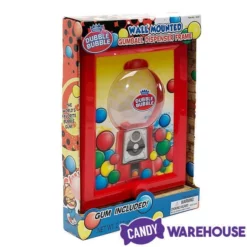 Wall Mounted Gumball Machine Dispenser Frame With Gumballs -CANDY WAREHOUSE Sales wall mounted gumball machine dispenser frame with gumballs candy warehouse 5