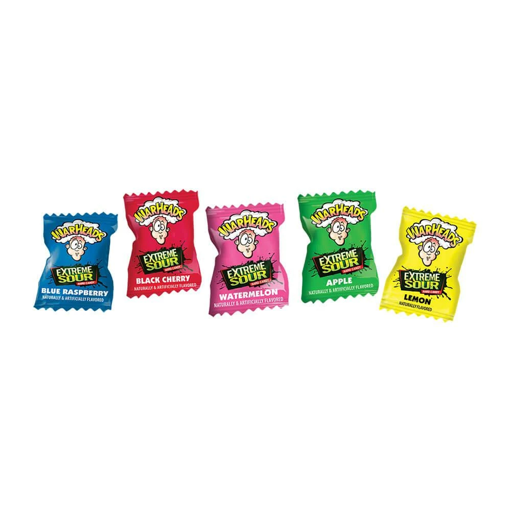 WarHeads Extreme Sour Hard Candy Packs: 240-Piece Tub 2 WarHeads Extreme Sour Hard Candy Packs: 240-Piece Tub - Image 2