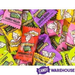 WarHeads Smashups Extreme Sour Hard Candy 3.25-Ounce Packs: 12-Piece Box -CANDY WAREHOUSE Sales warheads smashups extreme sour hard candy 3 25 ounce packs 12 piece box candy warehouse 3