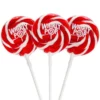 Whirly Pop 1.5-Ounce Swirl Suckers - Red: 24-Piece Display