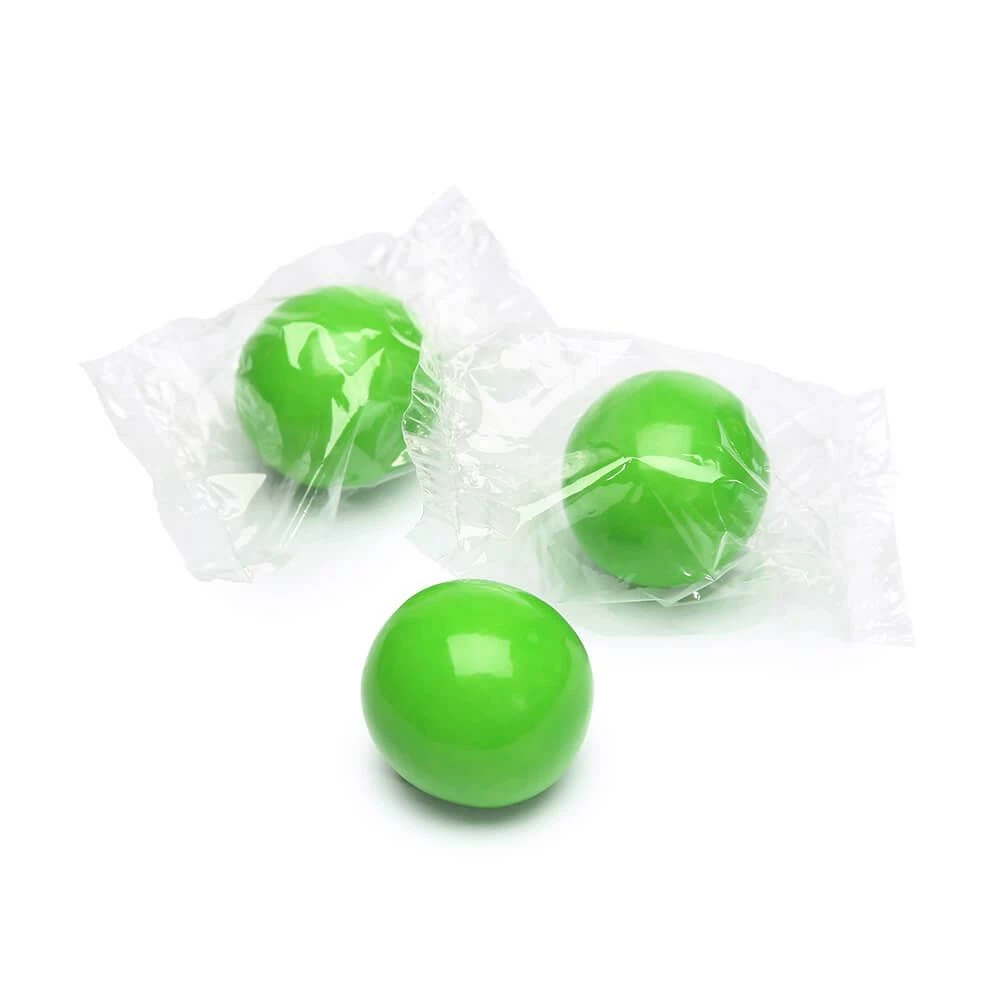 Wrapped 1-Inch Gumballs - Kiwi Green: 200-Piece Bag 1 Wrapped 1-Inch Gumballs - Kiwi Green: 200-Piece Bag