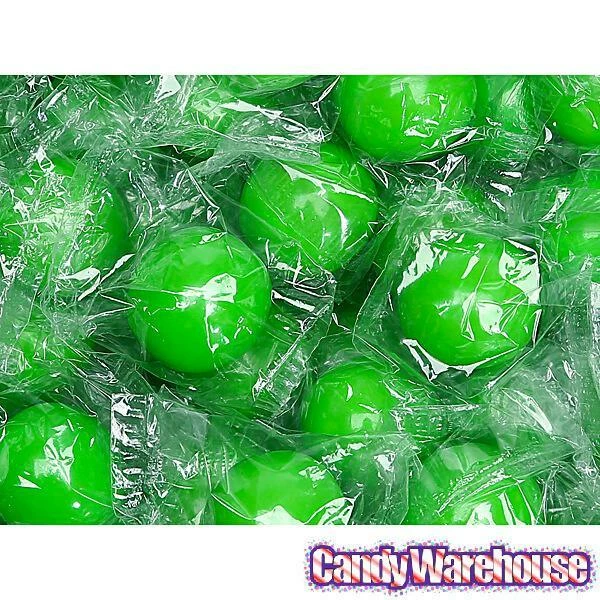 Wrapped 1-Inch Gumballs - Kiwi Green: 200-Piece Bag 3 Wrapped 1-Inch Gumballs - Kiwi Green: 200-Piece Bag - Image 3