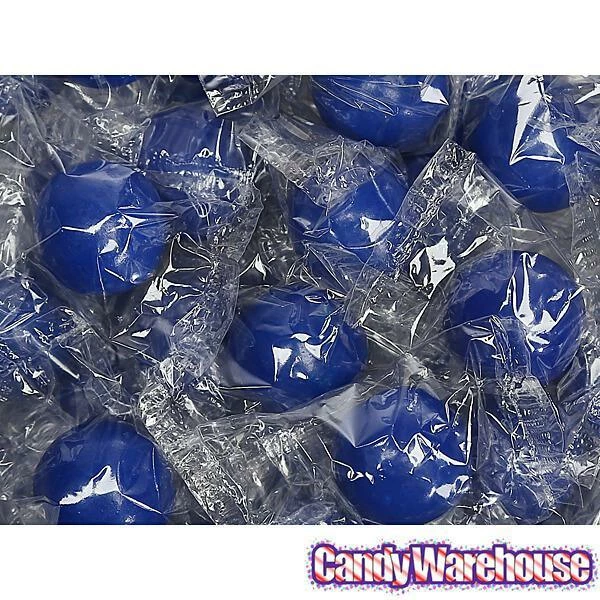 Wrapped 1-Inch Gumballs - Royal Blue: 200-Piece Bag 3 Wrapped 1-Inch Gumballs - Royal Blue: 200-Piece Bag - Image 3