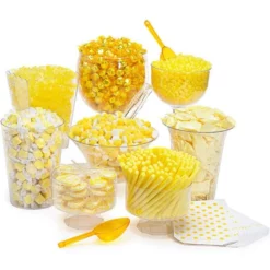 Yellow Candy Buffet Kit: 25 To 50 Guests
