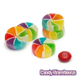 YumJunkie Rainbow Vortex Wheels Hard Candy: 5LB Bag 6 YumJunkie Rainbow Vortex Wheels Hard Candy: 5LB Bag -CANDY WAREHOUSE Sales yumjunkie rainbow vortex wheels hard candy 5lb bag candy warehouse 3