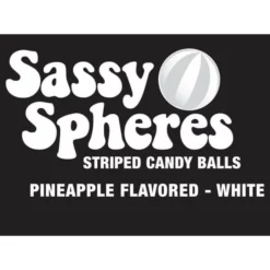 YumJunkie Sassy Spheres Pineapple White Striped Ball Lollipops: 100-Piece Bag 6 YumJunkie Sassy Spheres Pineapple White Striped Ball Lollipops: 100-Piece Bag -CANDY WAREHOUSE Sales yumjunkie sassy spheres pineapple white striped ball lollipops 100 piece bag candy warehouse 3