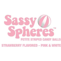 YumJunkie Sassy Spheres Strawberry Pink Striped Candy Balls - Petite: 5LB Bag -CANDY WAREHOUSE Sales yumjunkie sassy spheres strawberry pink striped candy balls petite 5lb bag candy warehouse 4