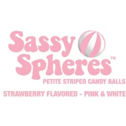 YumJunkie Sassy Spheres Strawberry Pink Striped Candy Balls - Petite: 5LB Bag -CANDY WAREHOUSE Sales yumjunkie sassy spheres strawberry pink striped candy balls petite 5lb bag candy warehouse 6