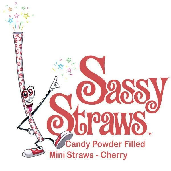 YumJunkie Sassy Straws Candy Powder Filled Mini Straws - Cherry: 50-Piece Bag 2 YumJunkie Sassy Straws Candy Powder Filled Mini Straws - Cherry: 50-Piece Bag - Image 2
