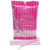YumJunkie Sassy Straws Candy Powder Filled Mini Straws - Watermelon: 50-Piece Bag